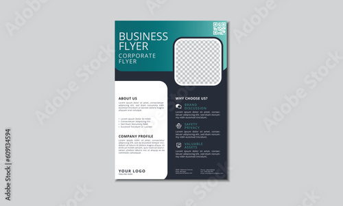 Corporate business flyer template design, marketing, business proposal, promotion, advertise, publication, Business brochure flyer design a4 template, abstract business flyer and creative design,