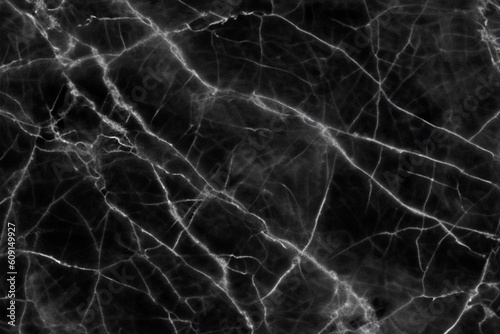 Black marble patterned texture background for design.