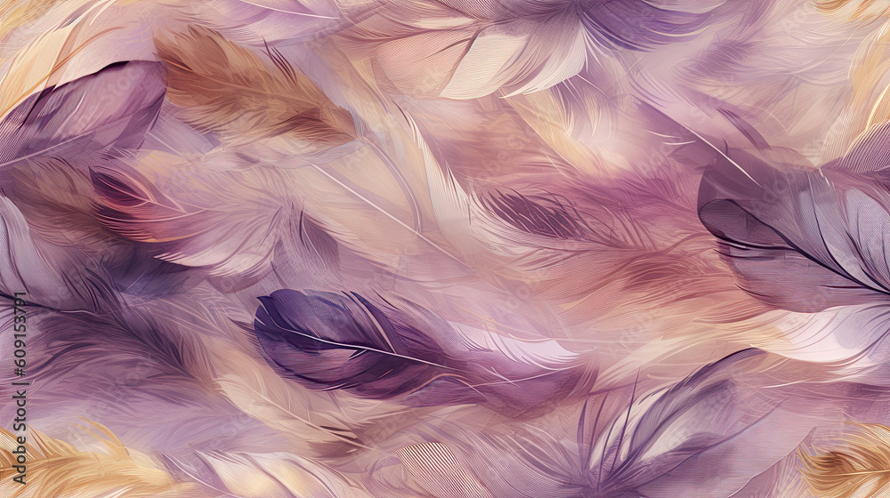 Pink feathers background Pink feathers background