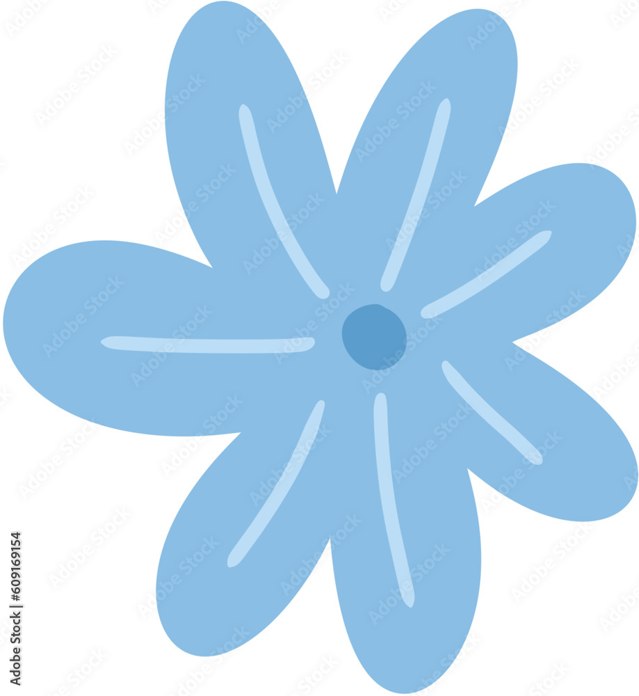 Blue flowers Blue flowers