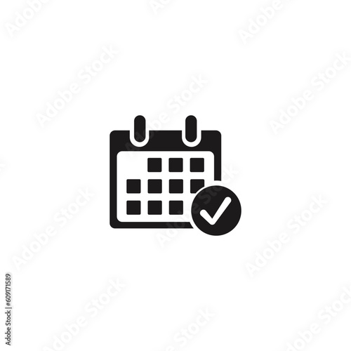 calendar icon, calendar symbol, vector
