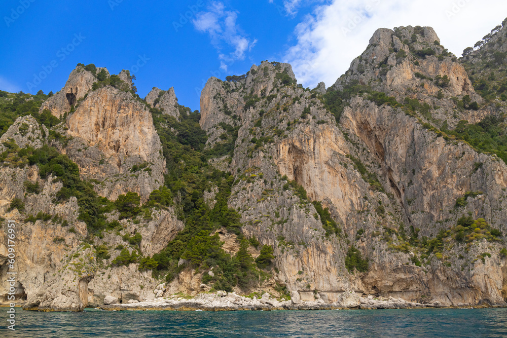Capri, wyspa w zatoce Neapolitańskiej
