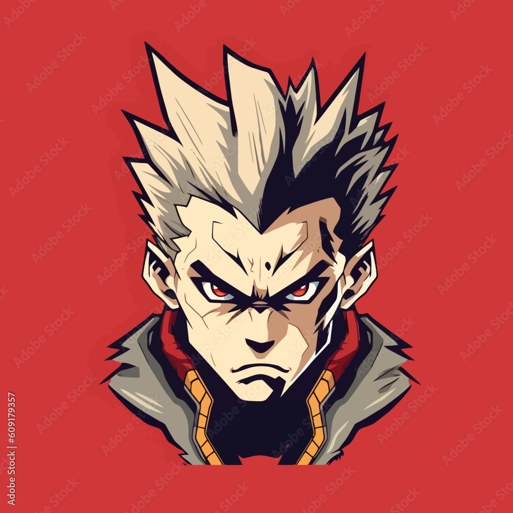 Premium Vector  Young man anime style character vector illustration design  manga anime boy