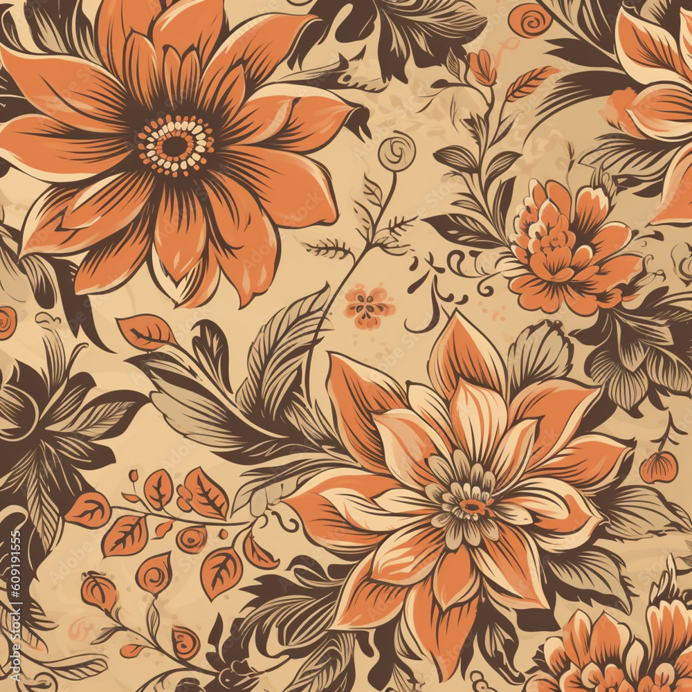 Abstract Flower Pattern Abstract Flower Pattern