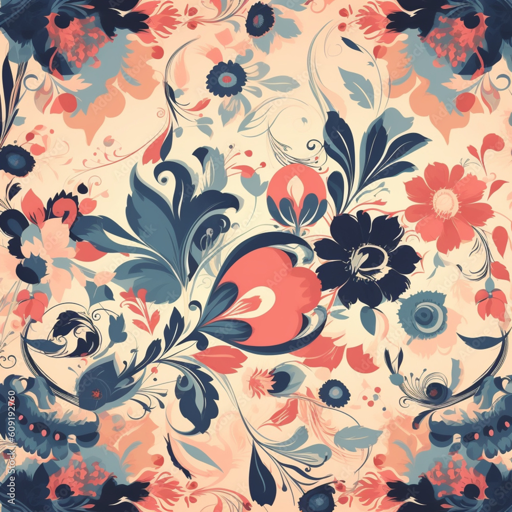 Abstract Floral Pattern Abstract Floral Pattern
