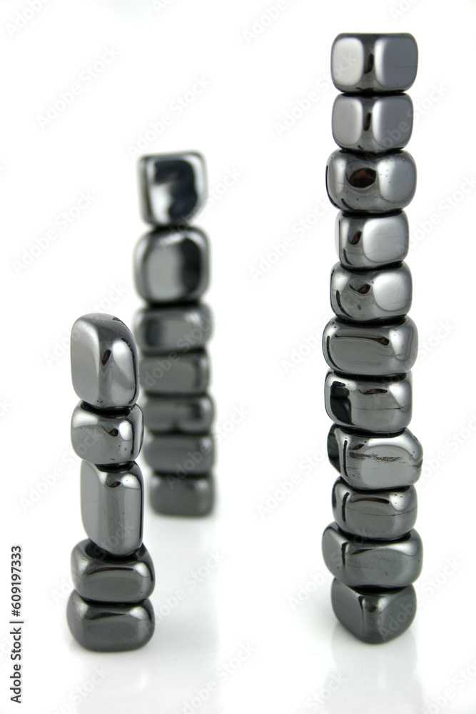 A Balance of Primes - 3 Stacks of 5, 7 and 11 Stones in perfect balance A Balance of Primes - 3 Stacks of 5, 7 and 11 Stones in perfect balance