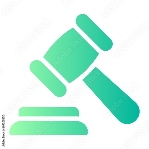 auction gradient icon