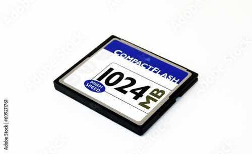 1GB generic compact flash card photo