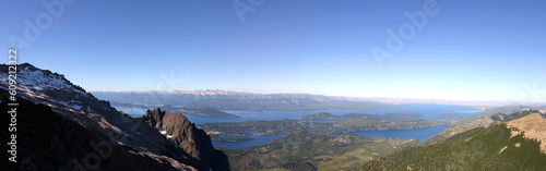 Panoramic View on Bariloche and the Lake - Patagonia © Designpics