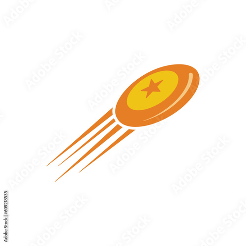 frisbee icon vector