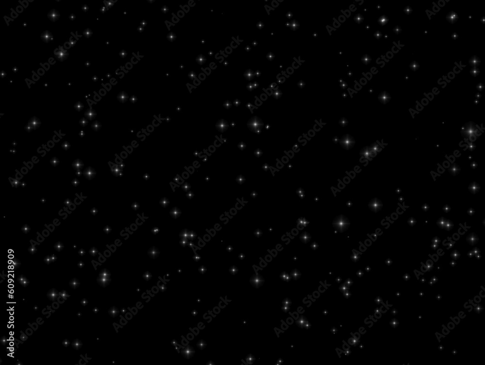 Stars with coronas - Background or Backdrop