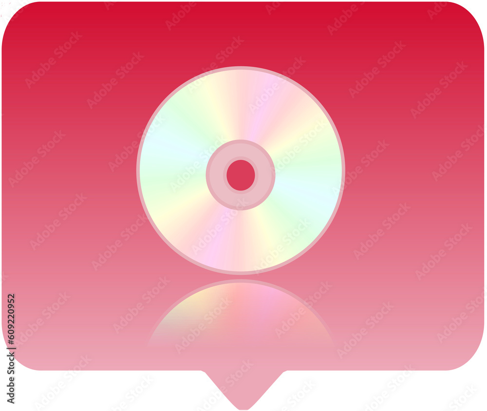 3d media player icon - computer generated clip-art 3d media player icon - computer generated clip-art