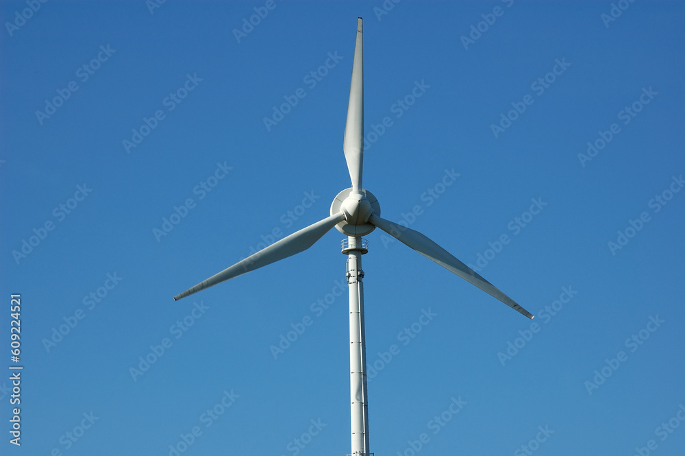 Windturbine close up Windturbine close up