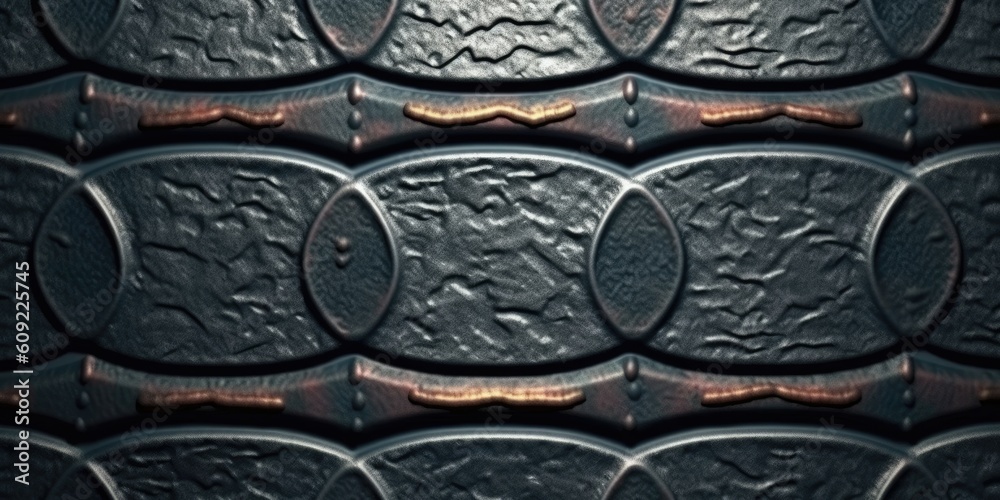Metal Iron Background Texture - Iron Metallic Steel Backdrop - Wallpaper Iron Metal Pattern Texture created with Generative AI Technology