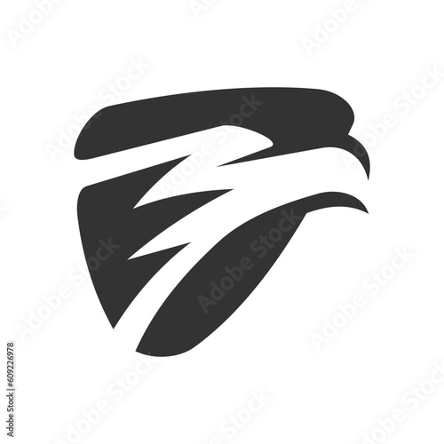 eagle logo template. Icon Illustration Brand Identity. Isolated and flat illustration. Vector graphic