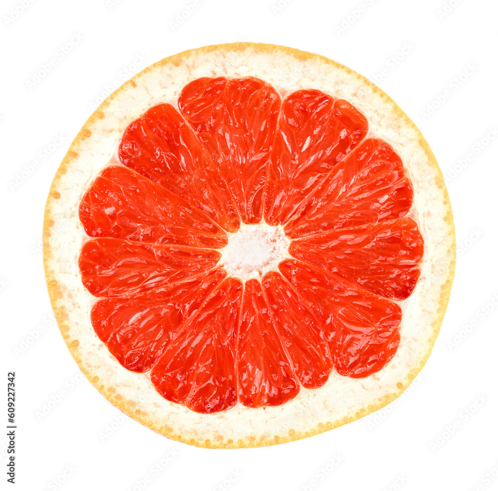 grapefruit closeup on white background with path grapefruit closeup on white background with path