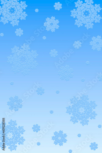 Snowflakes paper background