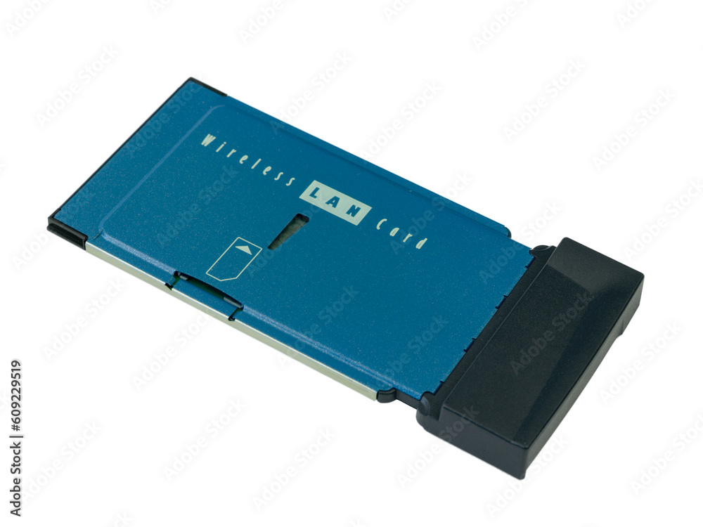 Wireless network card on white background. Wireless network card on white background.