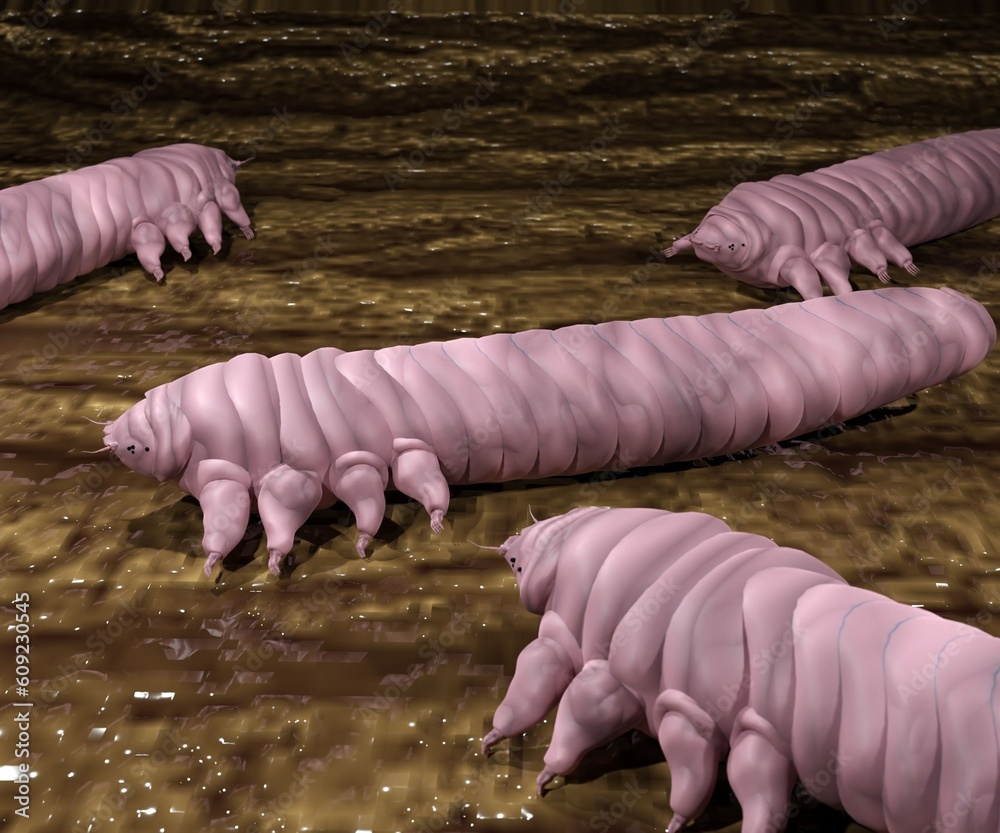 Demodex folliculorum mite is a type of parasite that lives on humans ...