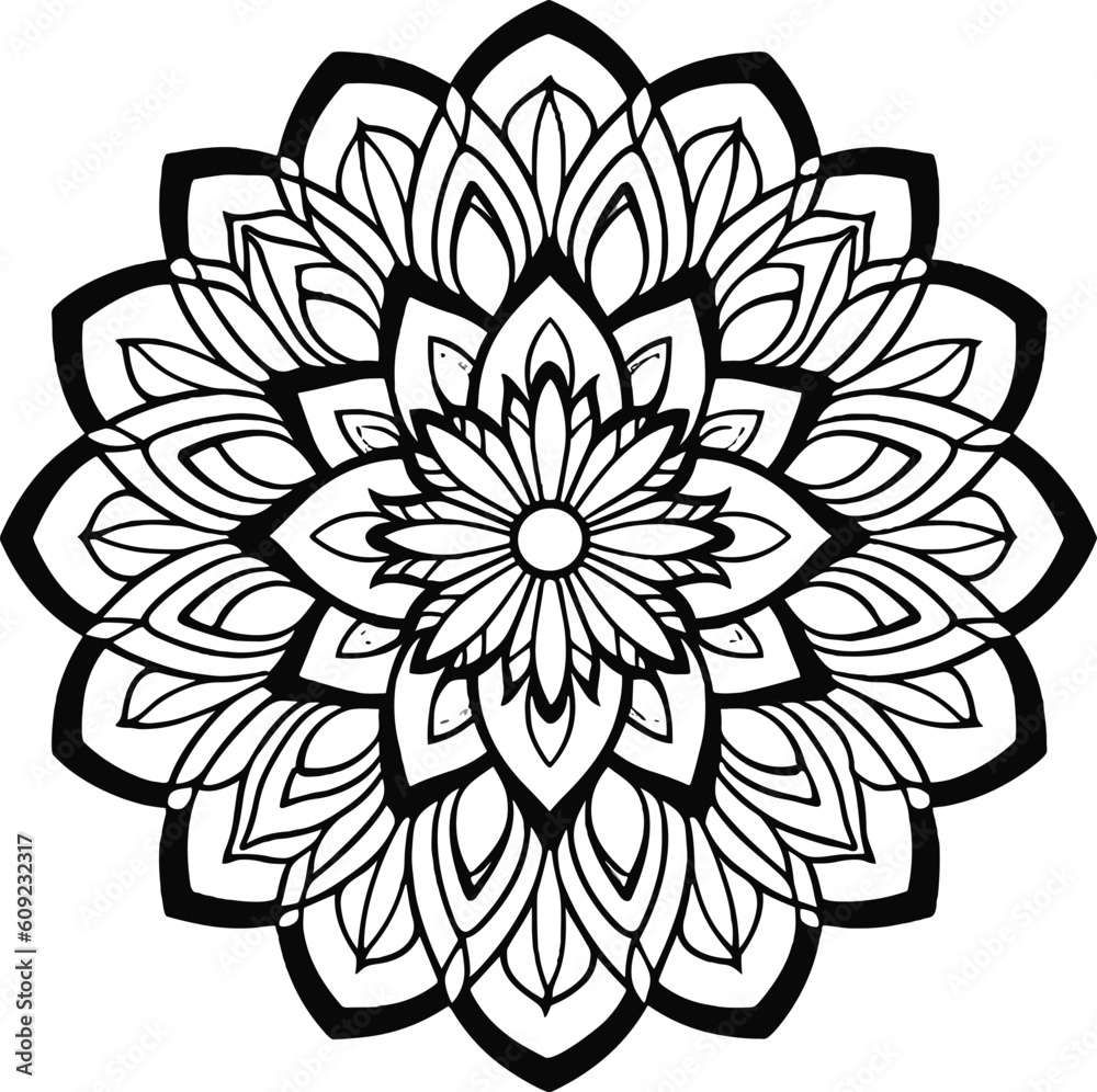 Vector mandala design, illustration mandala Vector mandala design, illustration mandala