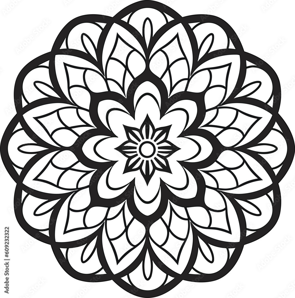 Vector mandala design, illustration mandala Vector mandala design, illustration mandala