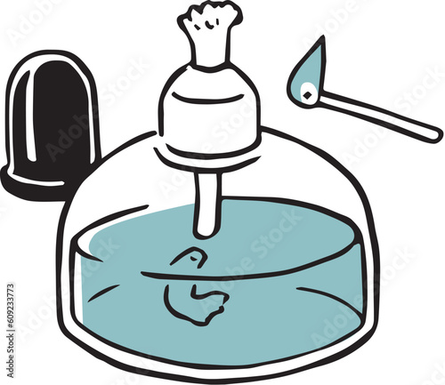 アルコールランプ単色