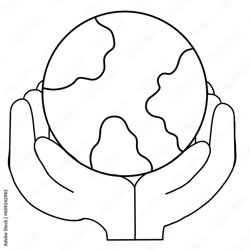 world environment day save the earth save the forest preserve nature .doodle elements world environment day save the earth save the forest preserve nature .doodle elements
