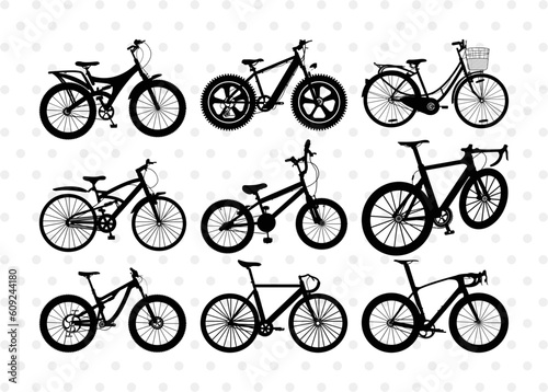 Cycle Silhouette, Bicycle Svg, Cycle Svg, Sport Svg, Cycle Bundle, SB00041