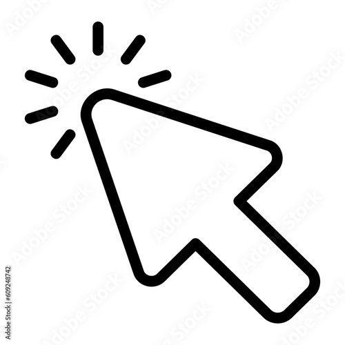 click line icon