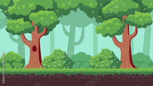 Forest game background