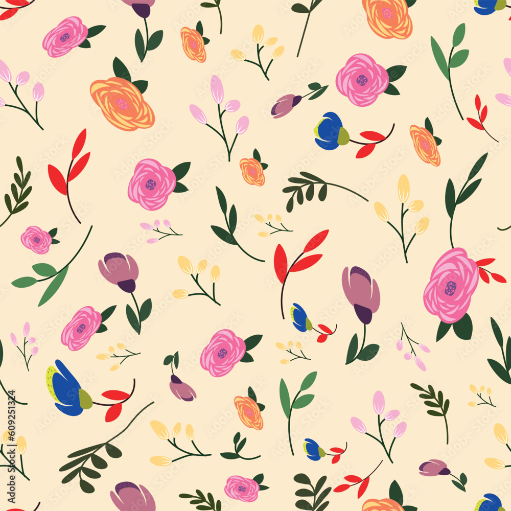 Flowers pattern