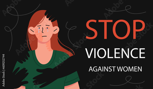 Stop domestic violence banner
