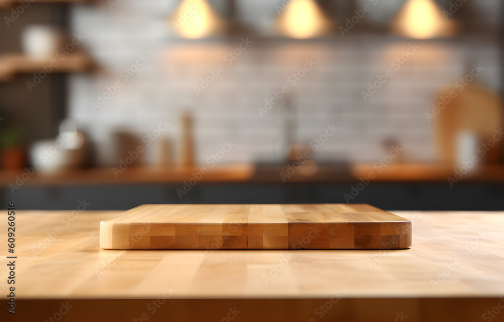 Creative mock concept. Empty wooden table top with kitchen natural shadow blurred background. Template for product presentation display. 3D rendering
Creative mock concept. Empty wooden table top with kitchen natural shadow blurred background. Template for product presentation display. 3D rendering