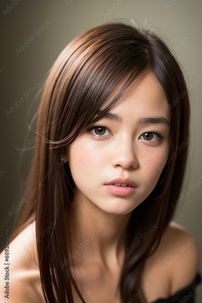 portrait of a woman Generative AI portrait of a woman Generative AI
