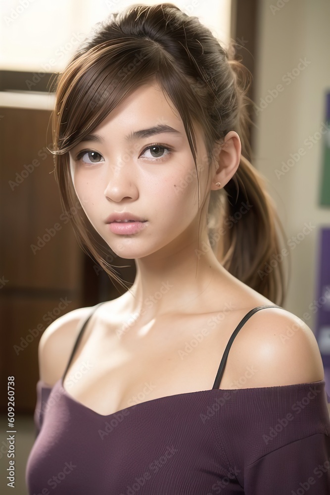 portrait of a woman Generative AI portrait of a woman Generative AI