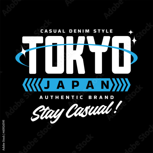 Tokyo japan y2k streetwear style colorful slogan typography vector design icon illustration. Vintage tshirt, fashion, poster, slogan shirt, sticker