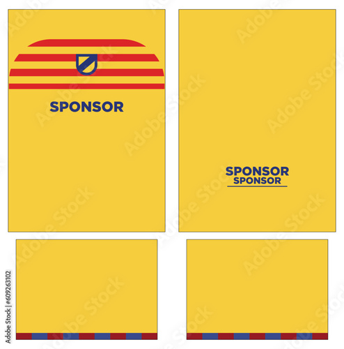#017 Jersey Barcelona 2023, yellow jersey
