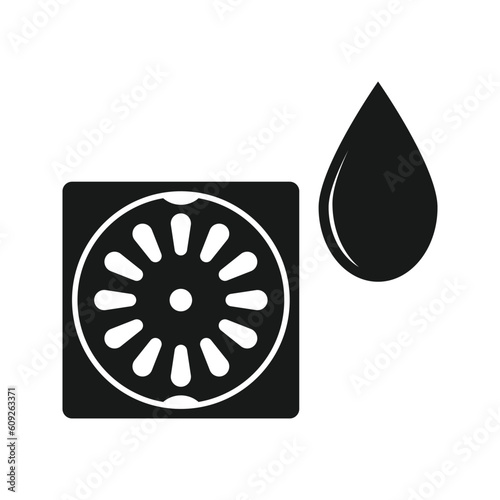 sewer icon vector