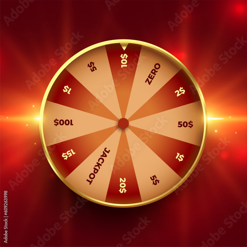 premium fortune wheel background spin and win jackpot