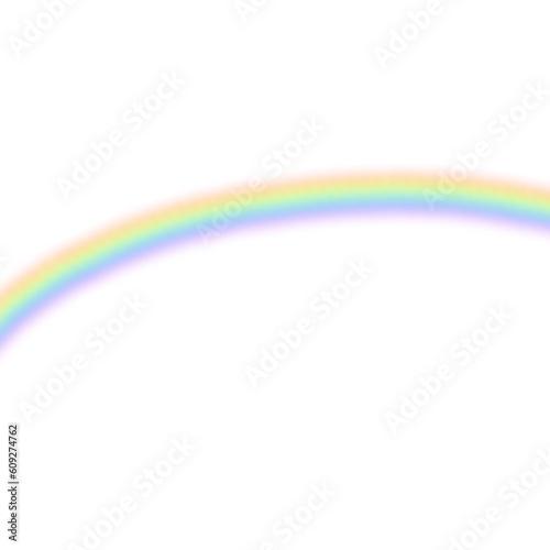 Rainbows icon png isolated on transparent background 