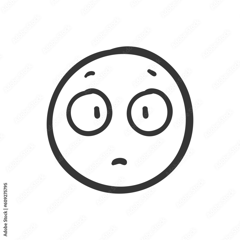 Hand drawn emoticons Cute expression faces for sending emotional messages. Hand drawn emoticons Cute expression faces for sending emotional messages.