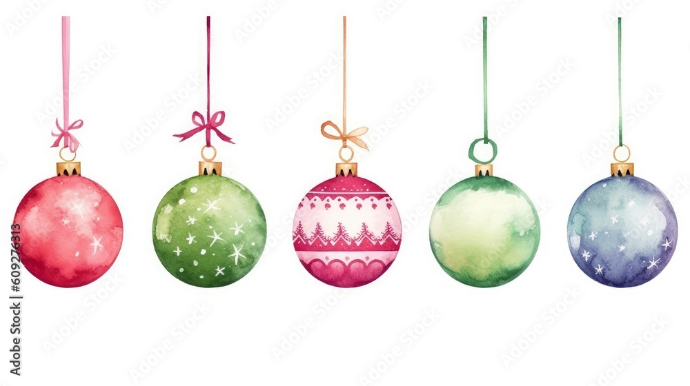 Christmas Ball Ornament Generative AI