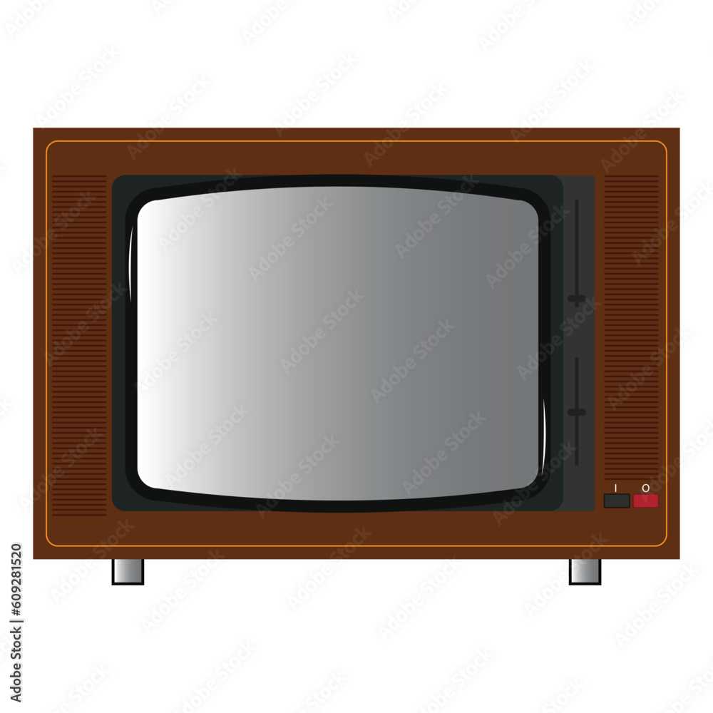 old tv set