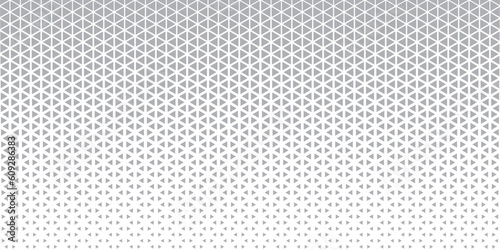 Abstract grey and white geometric wallpaper. Halftone background.