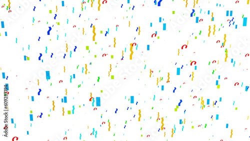 Confetti png, Confetti transparent background, confetti on white, colorful confetti background