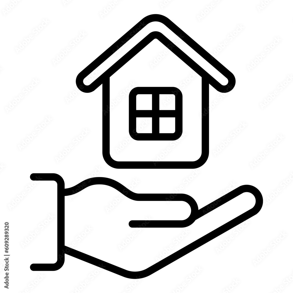 Real estate icon with transparent background Real estate icon with transparent background