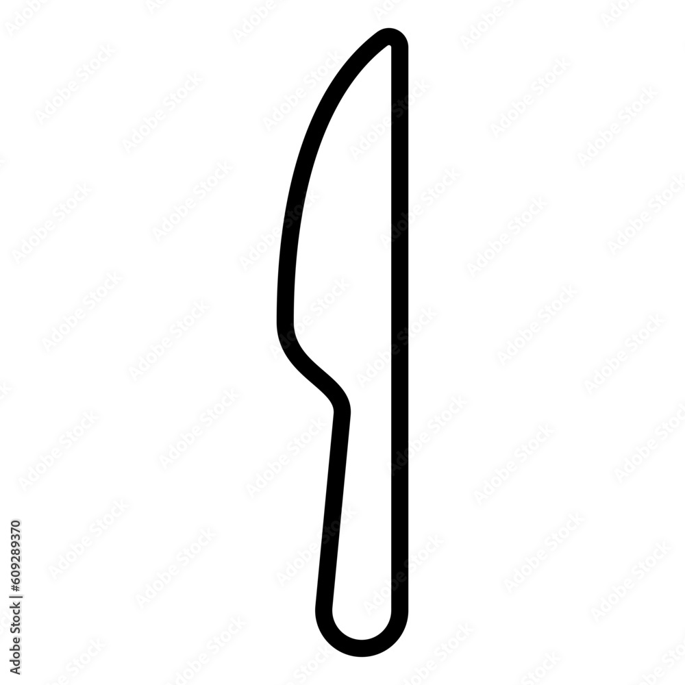 knife icon with transparent background