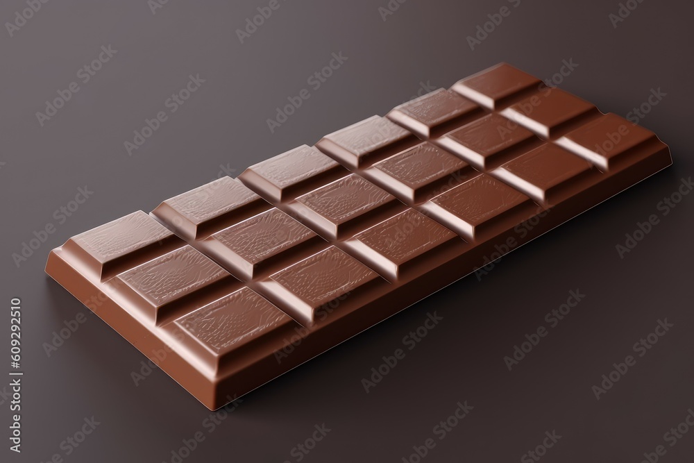 Fototapeta premium Chocolate bar. Generate Ai