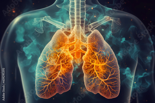Lower respiratory infection, shortness of breath. Generative AI. 