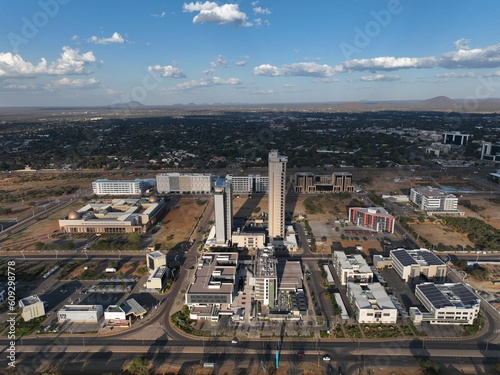 Gaborone Central Business District CDB, Botswana, Africa